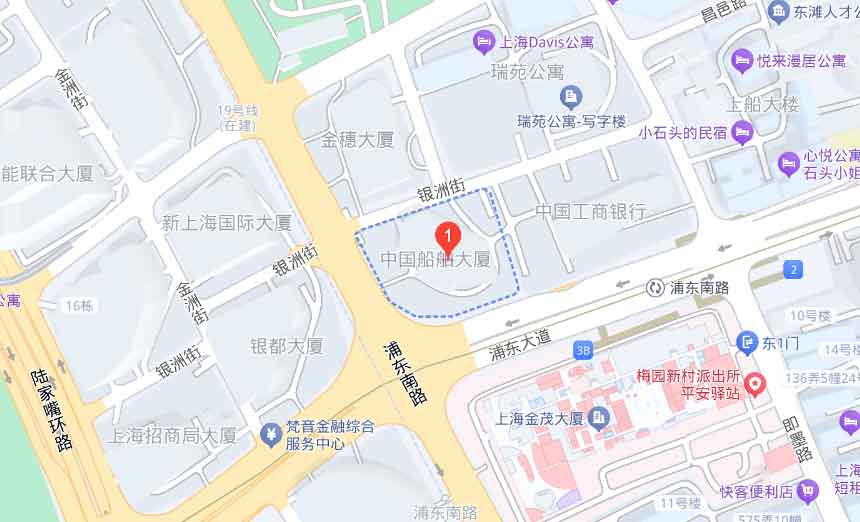中国船舶大厦位置