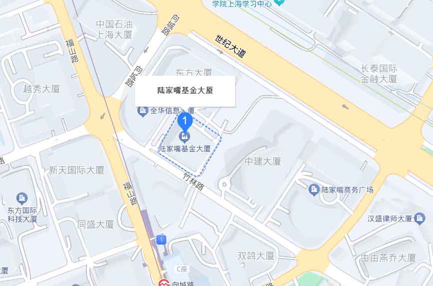 陆家嘴基金大厦位置