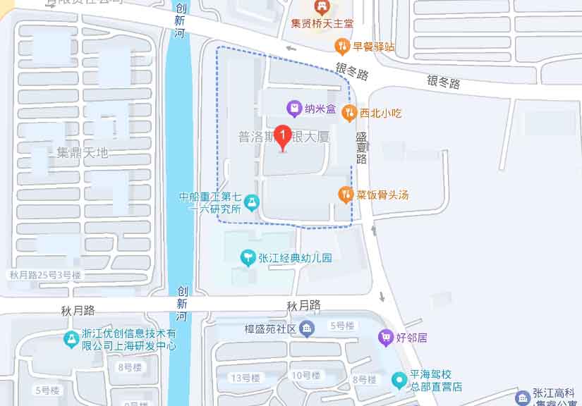 普洛斯盛银大厦地图