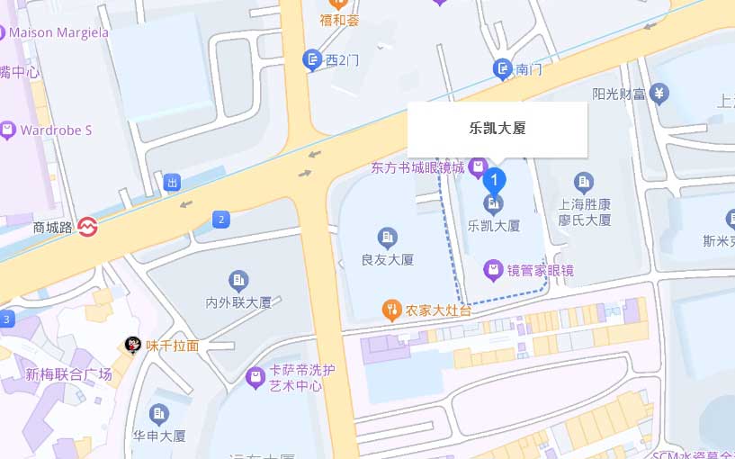 乐凯大厦地理位置