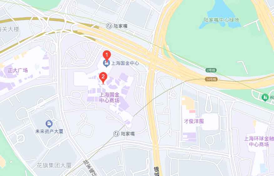 上海国金中心地理位置