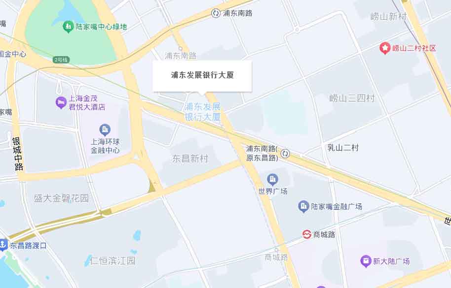 浦发大厦位置