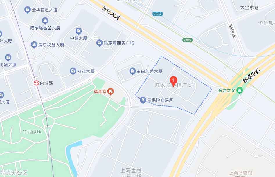 陆家嘴金控广场位置