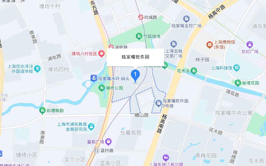 陆家嘴软件园位置