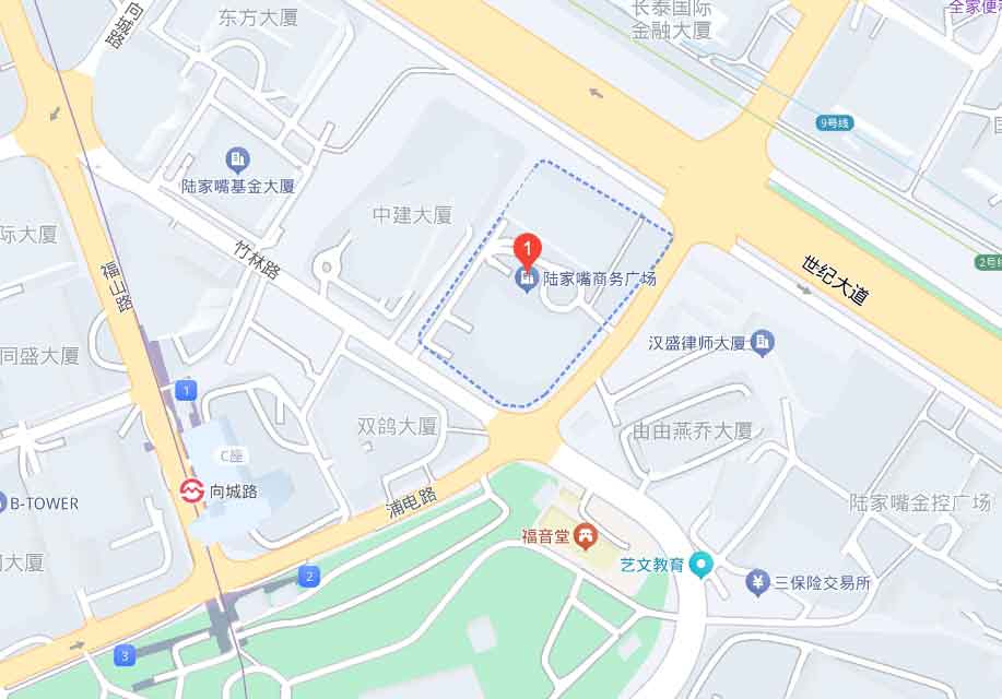 陆家嘴商务广场位置
