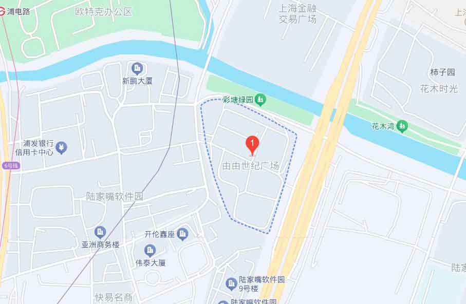 由由世纪广场位置