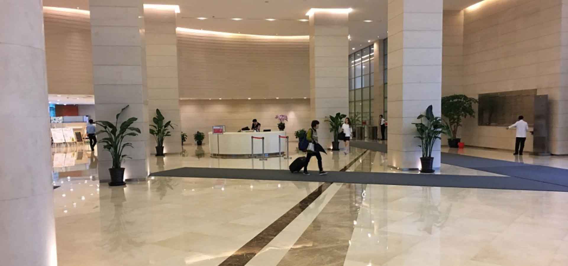 长泰国际金融大厦大堂