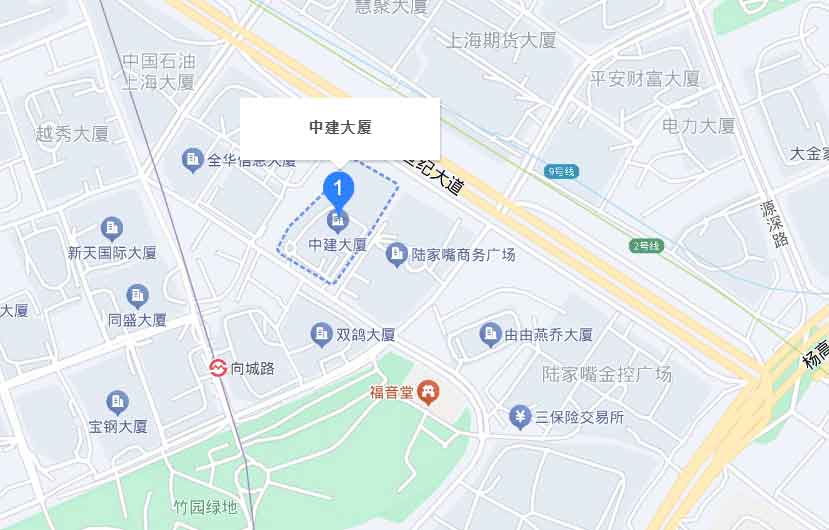 中建大厦地图