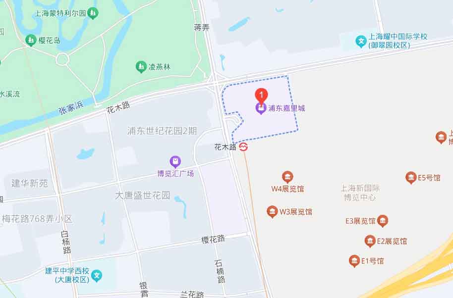 浦东嘉里城位置