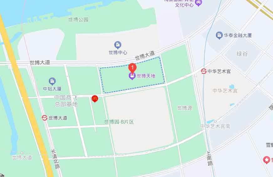 世博天地地图