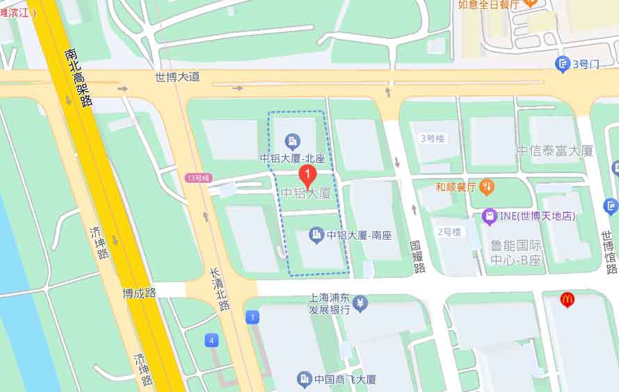 中铝大厦位置