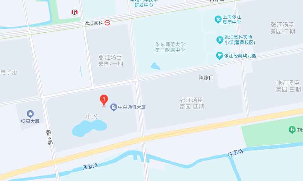中兴智慧园地图