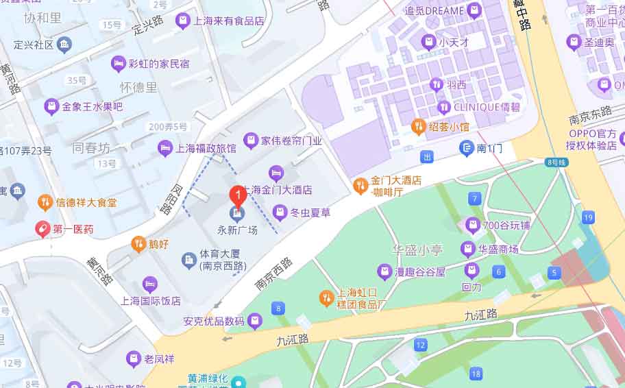 永新广场位置