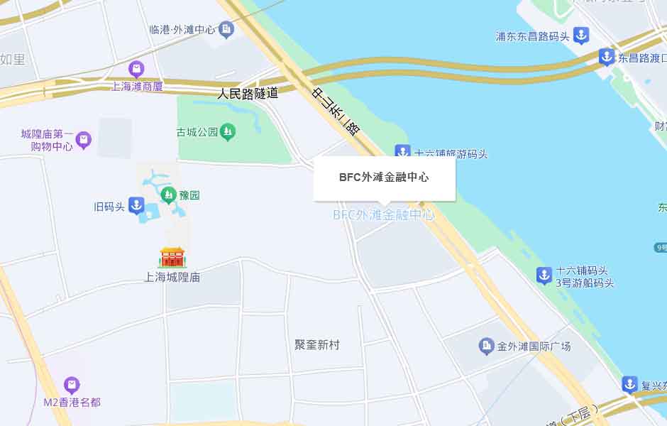 外滩金融中心位置