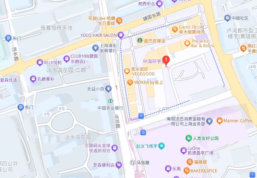 中海国际中心位置