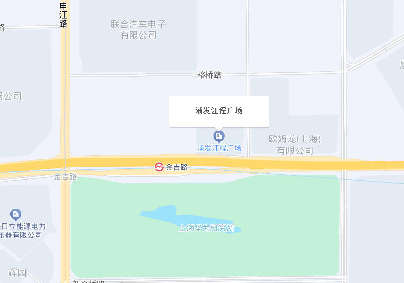 浦发江程工程位置