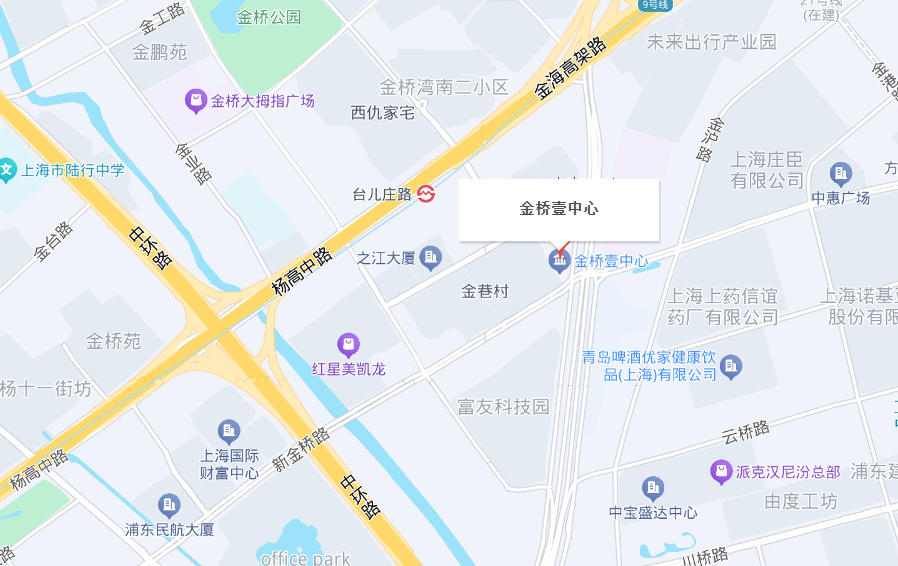 金桥壹中心位置