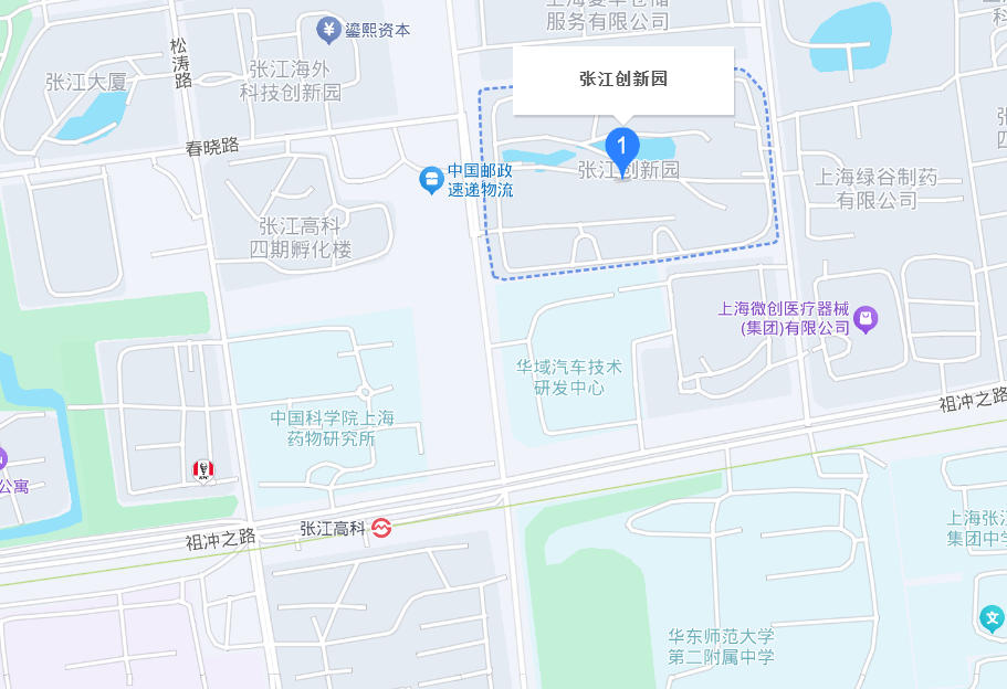 张江创新园位置